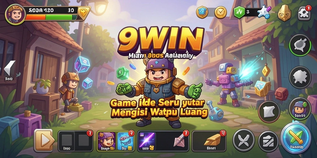 Tampilan gameplay 9WIN yang menarik dan memikat bagi penggemar game Idle.