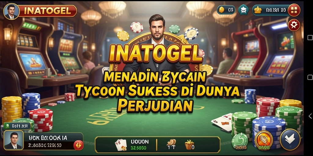 Gameplay mendebarkan INATOGEL dalam membangun bisnis Tycoon.