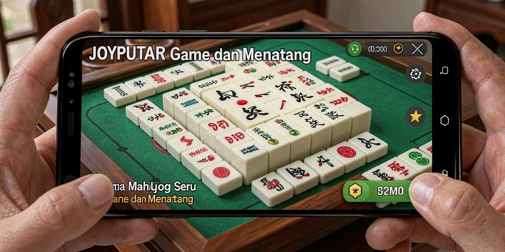 Tampilan gameplay Mahjong yang menarik di JOYPUTAR.