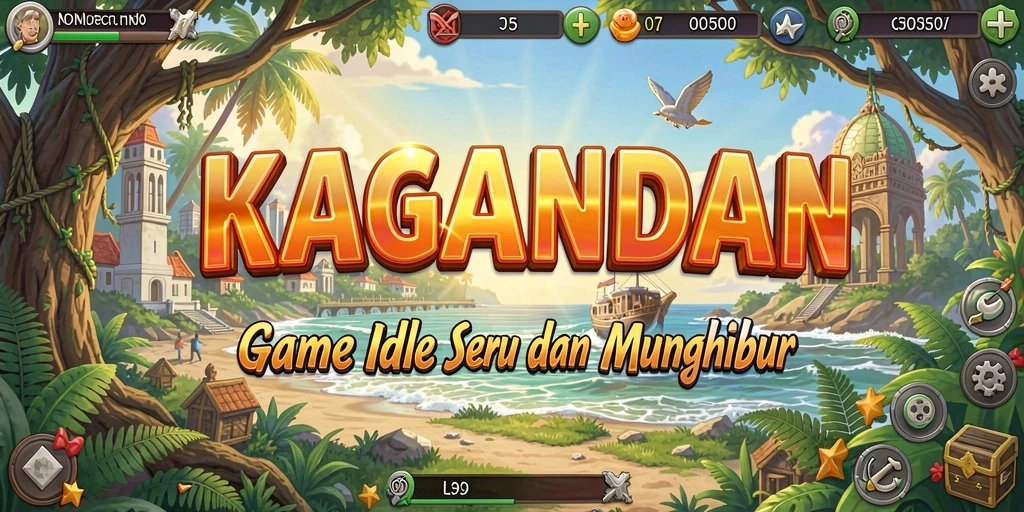 Screenshot gameplay <strong>KAGANDAN</strong> yang menampilkan aksi Idle yang menarik.