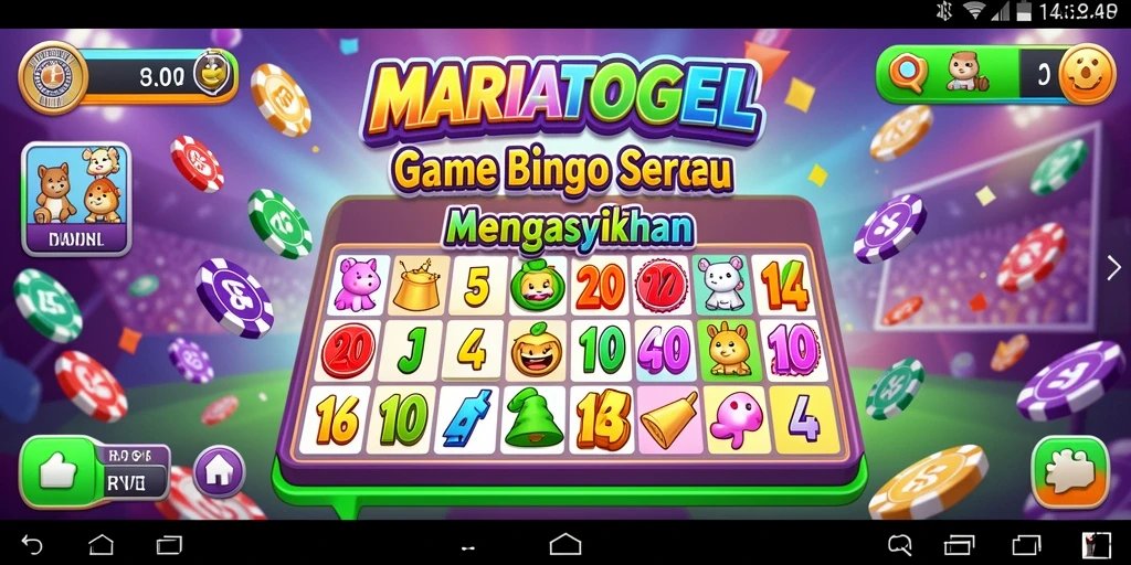 Screenshot gameplay MARIATOGEL yang menarik dan seru.