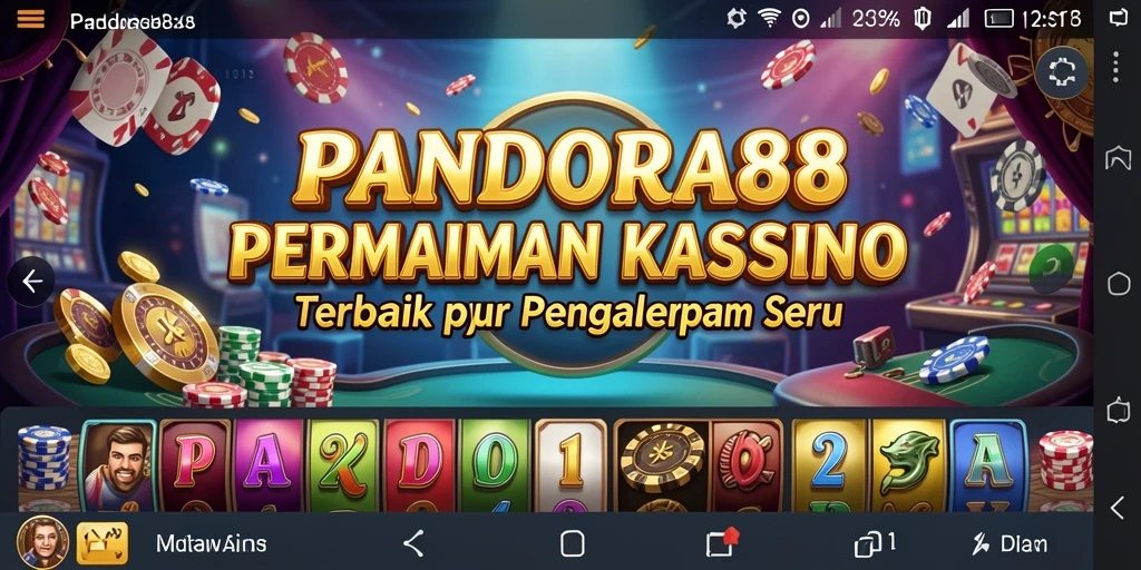 Tangkapan layar gameplay seru di PANDORA88.
