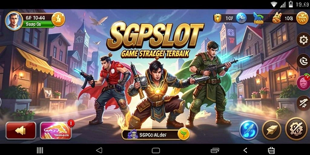 Screenshot gameplay SGPSLOT yang menampilkan strategi dan manajemen sumber daya.
