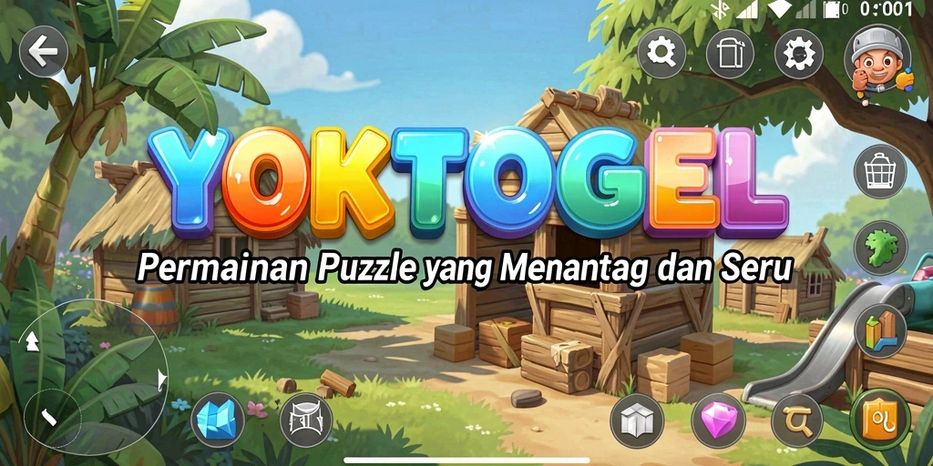 Tampilan gameplay puzzle YOKTOGEL yang menantang dan seru.