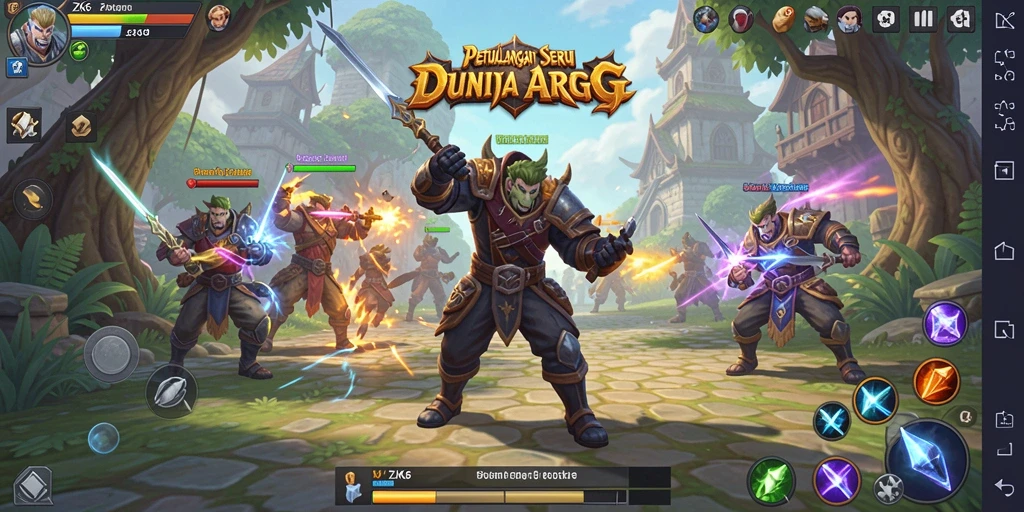 Gameplay ZK6 memperlihatkan aksi seru di dunia ARPG yang mendebarkan.